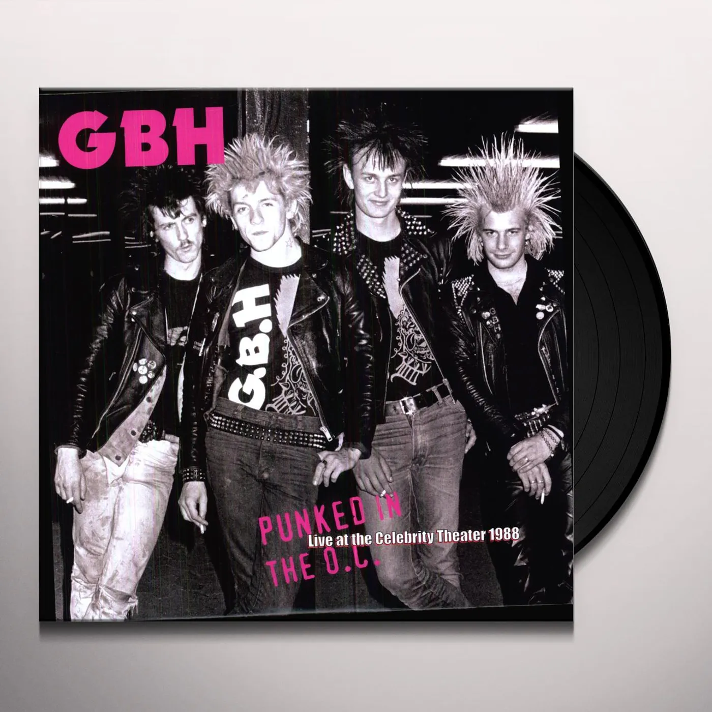 G.B.H. PUNKED IN THE O.C.: LIVE AT CELEBRITY THEATER 1988 Vinyl Record