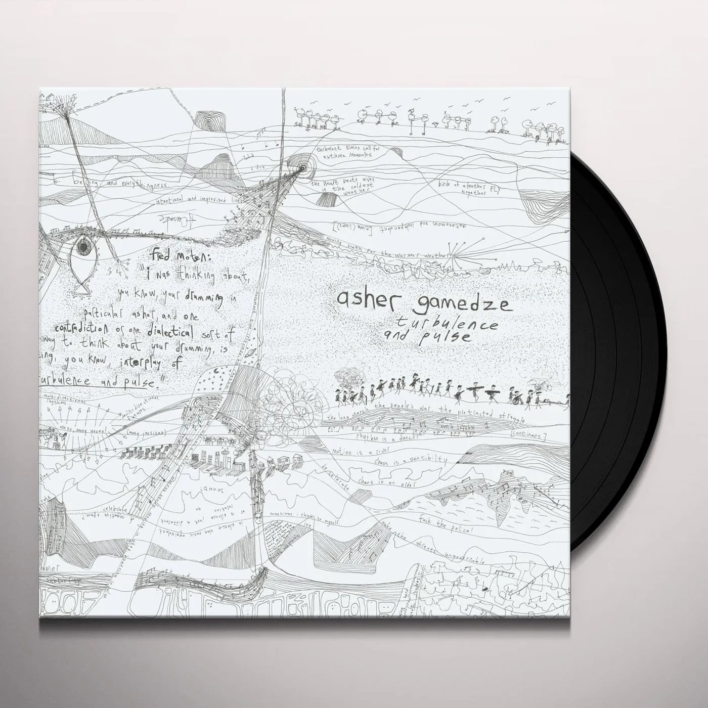 Asher Gamedze TURBULENCE AND PULSE Vinyl Record
