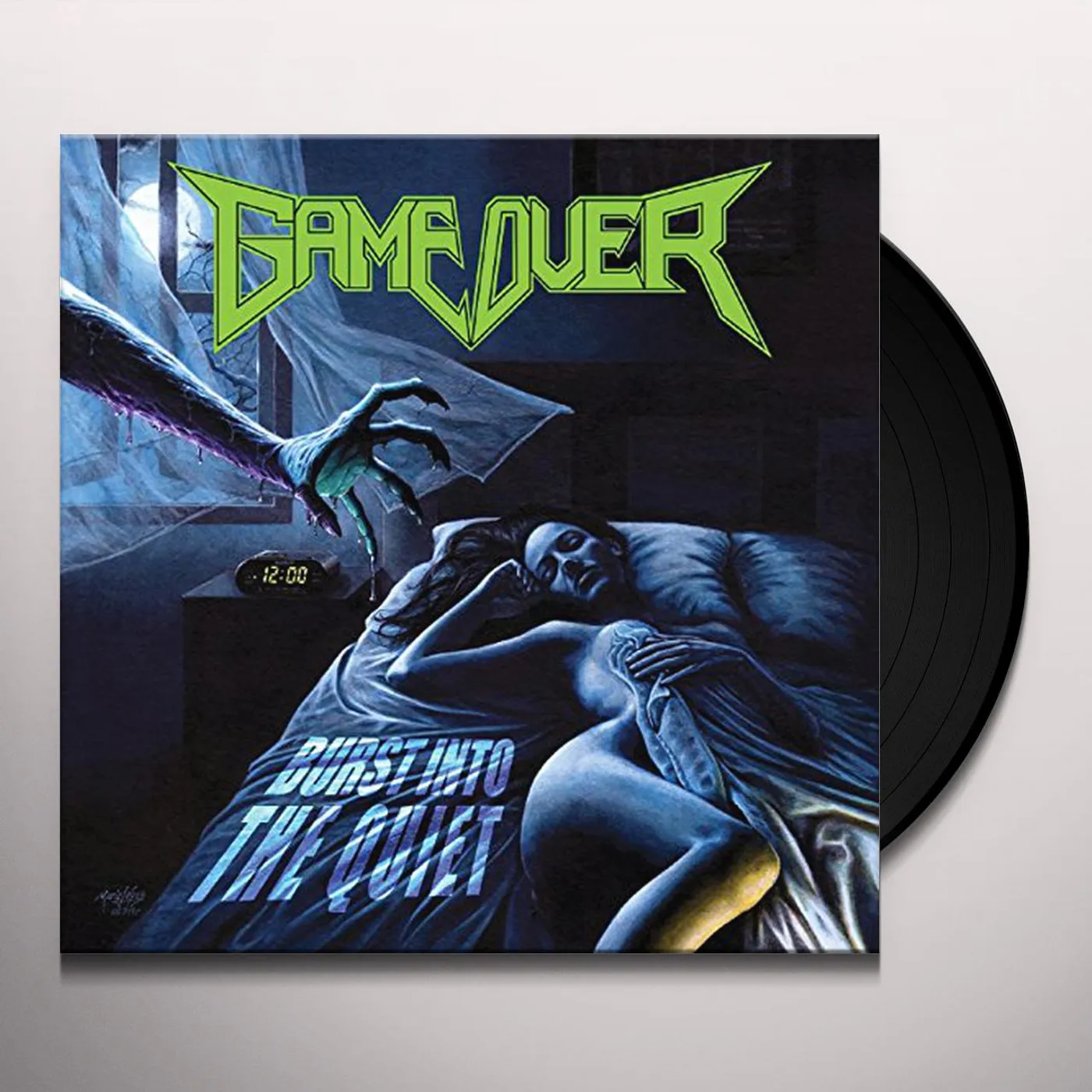 Game Over Burst Into The Quiet Vinyl Record