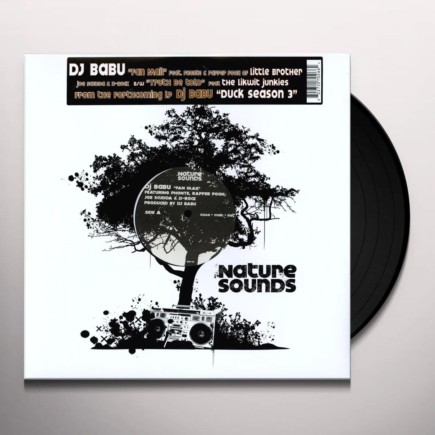 DJ Babu FAN MAIL / TRUTH BE TOLD Vinyl Record