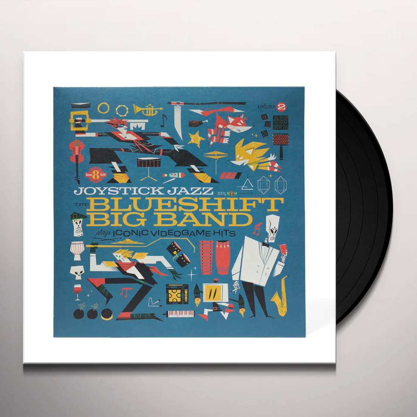 The Blueshift Big Band Joystick Jazz Vol. 2 - Original Soundtrack Vinyl Record