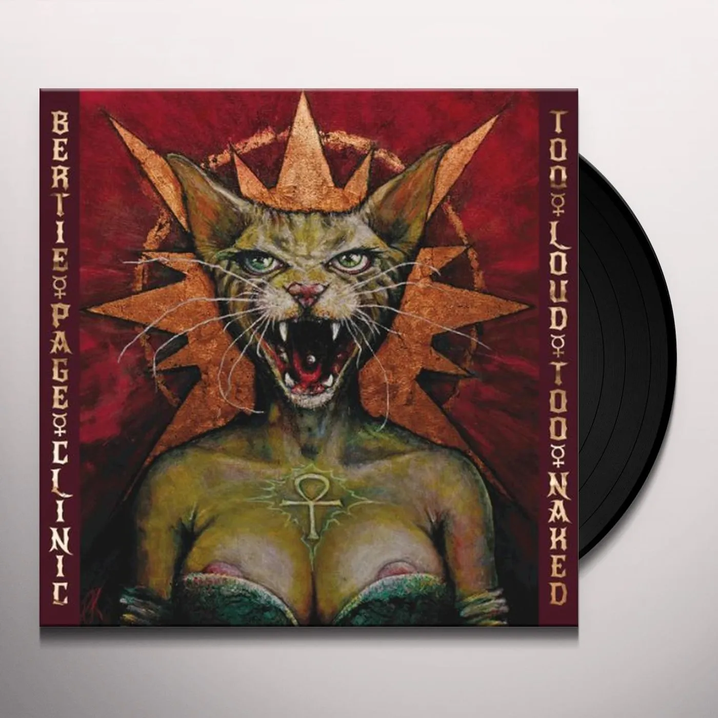 Bertie Page Clinic Too Loud Too Naked Vinyl Record