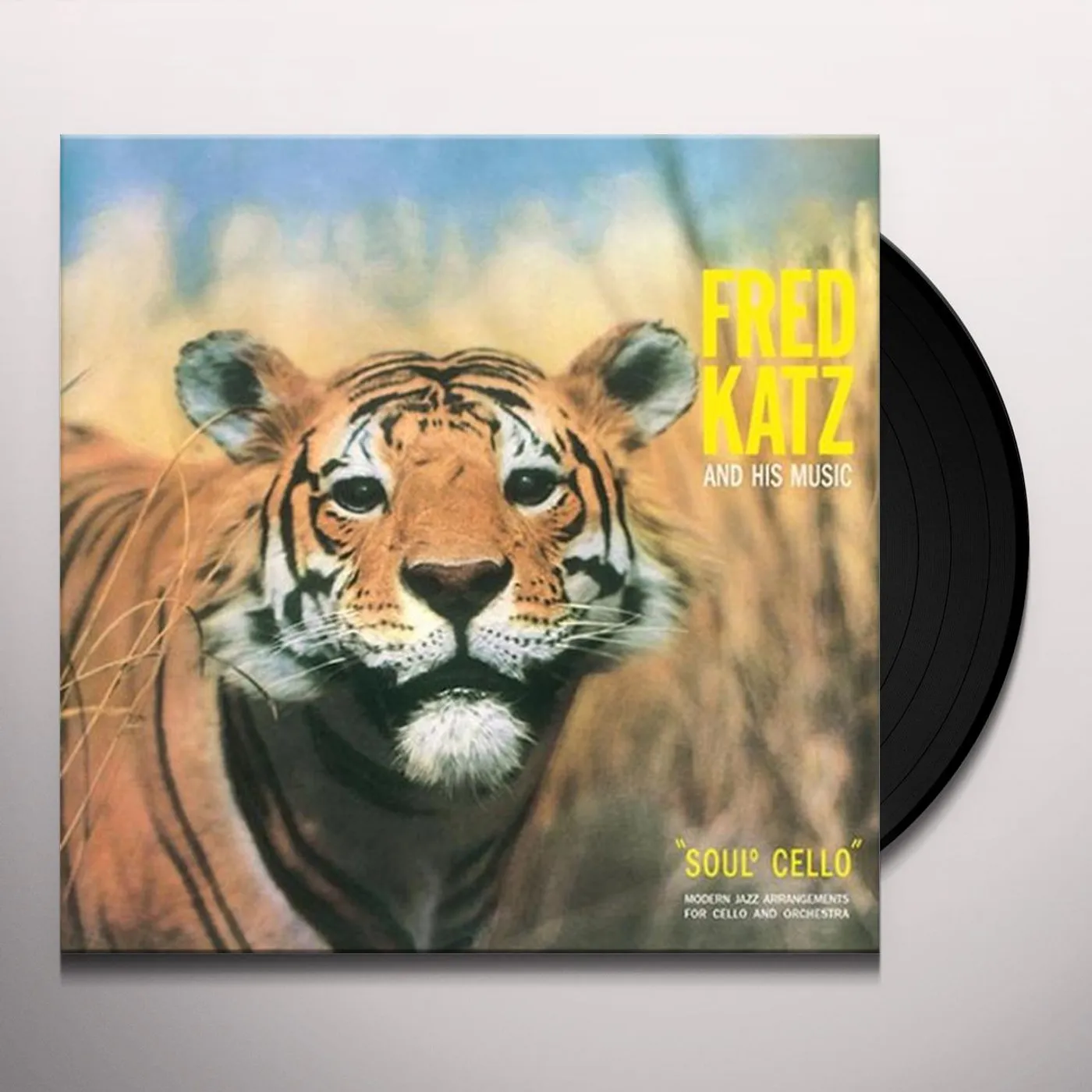 Fred Katz & His Music SOUL CELLO Vinyl Record