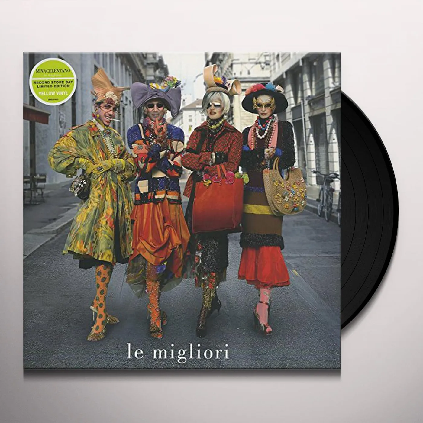 MINACELENTANO LE MIGLIORI VRS 2 (YELLOW VINYL) Vinyl Record