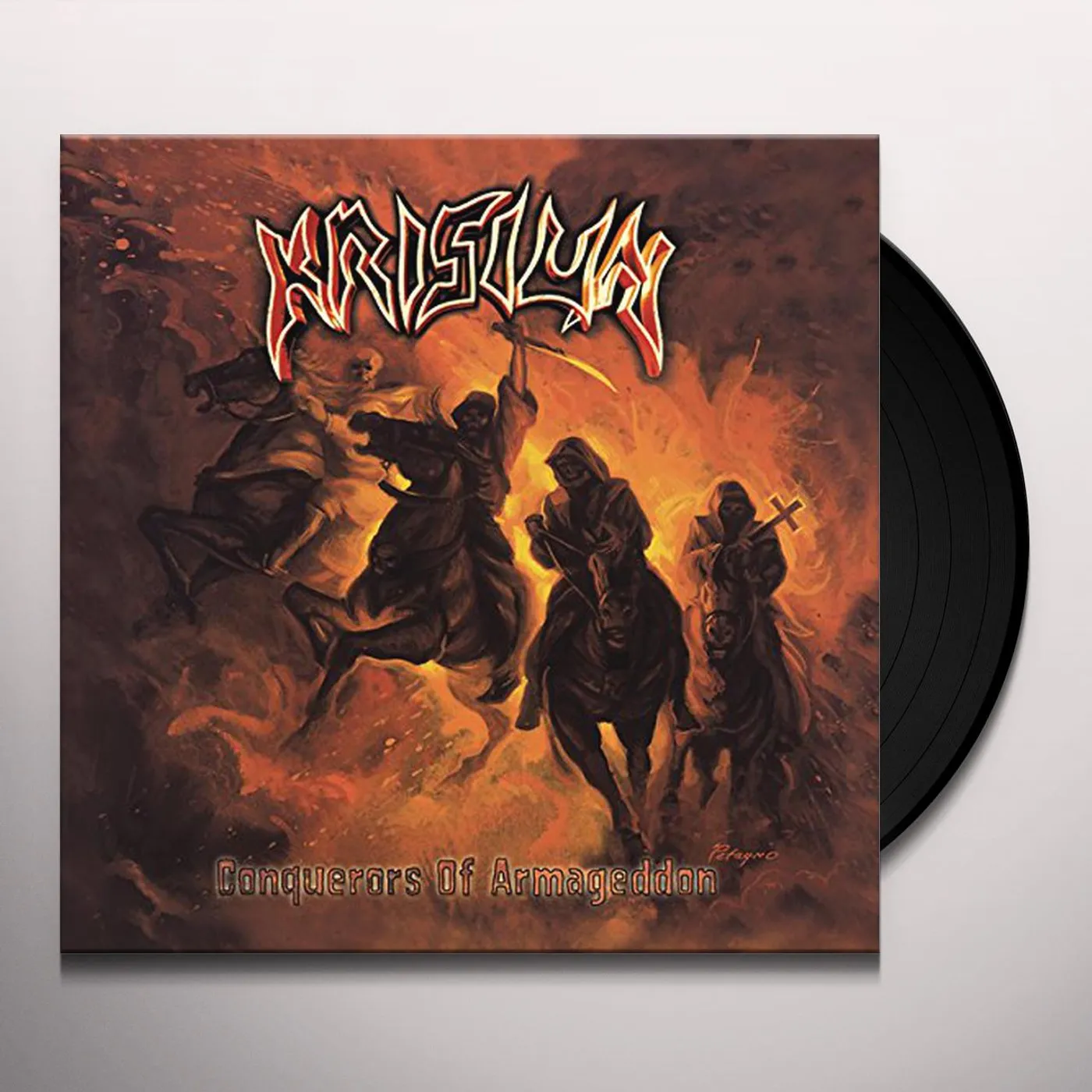 Krisiun Conquerors Of Armageddon Vinyl Record
