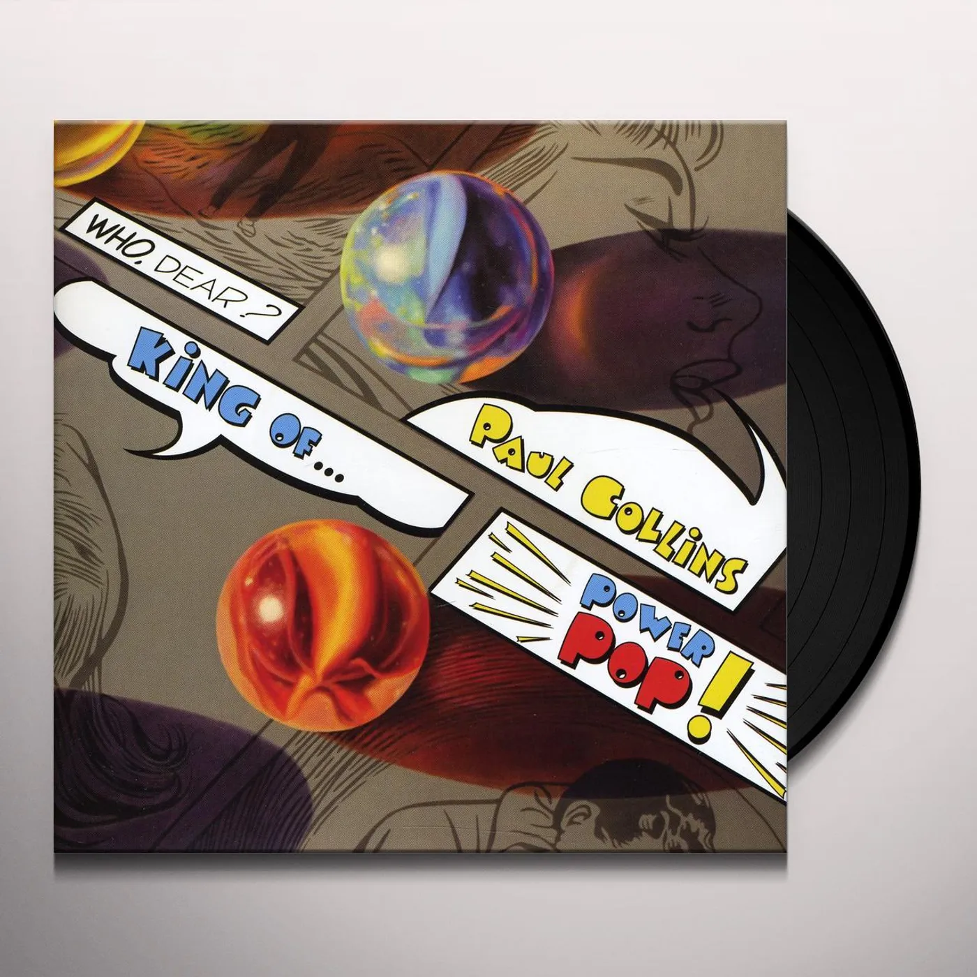 Paul Collins WHO DEAR Vinyl Record