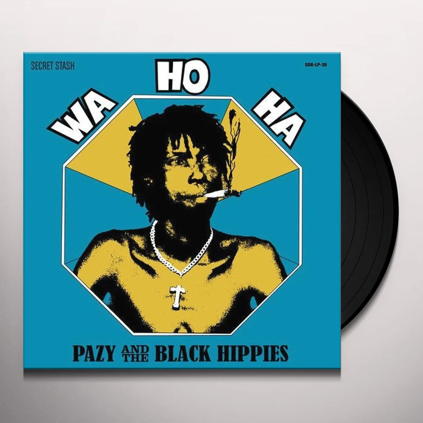 Pazy & The Black Hippies WA HO HA Vinyl Record