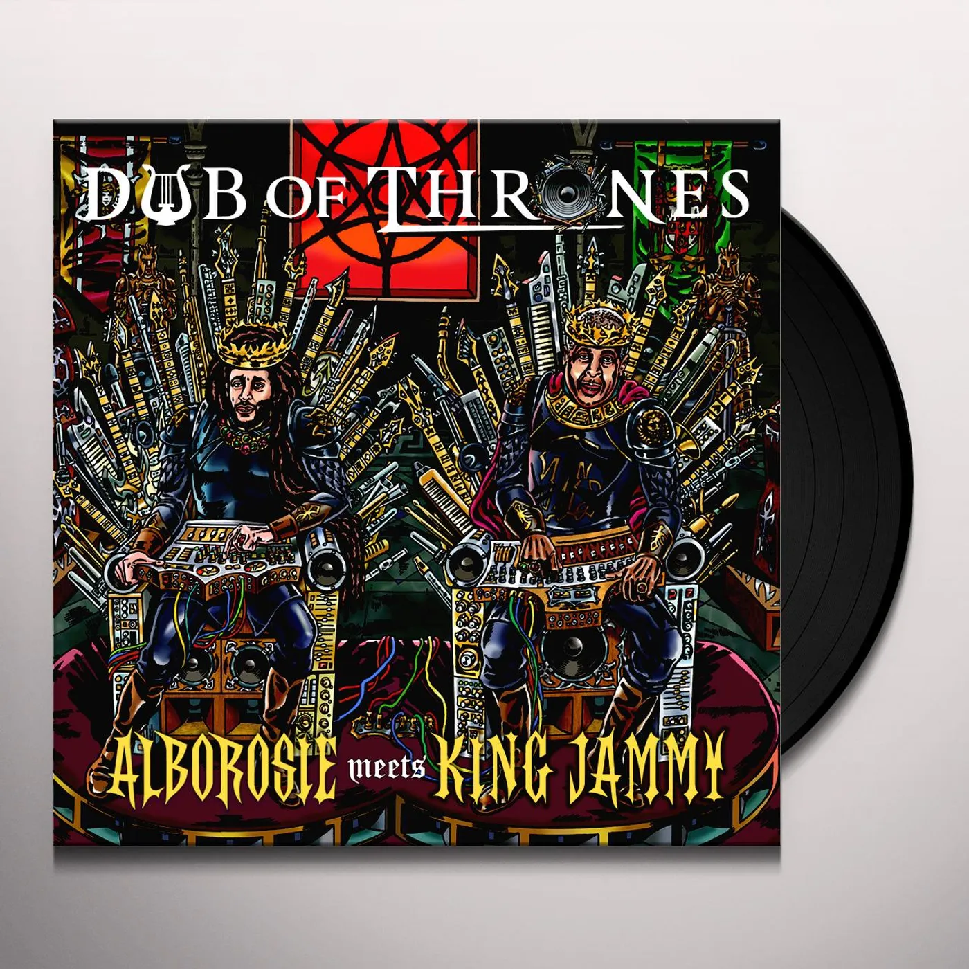 ALBOROSIE / KING JAMMY Dub Of Thrones Vinyl Record