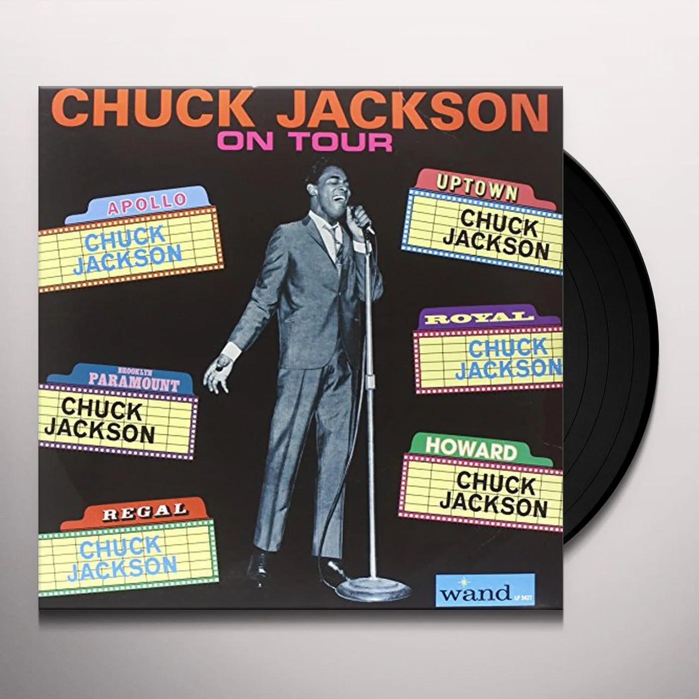 Chuck Jackson On Tour Vinyl Record