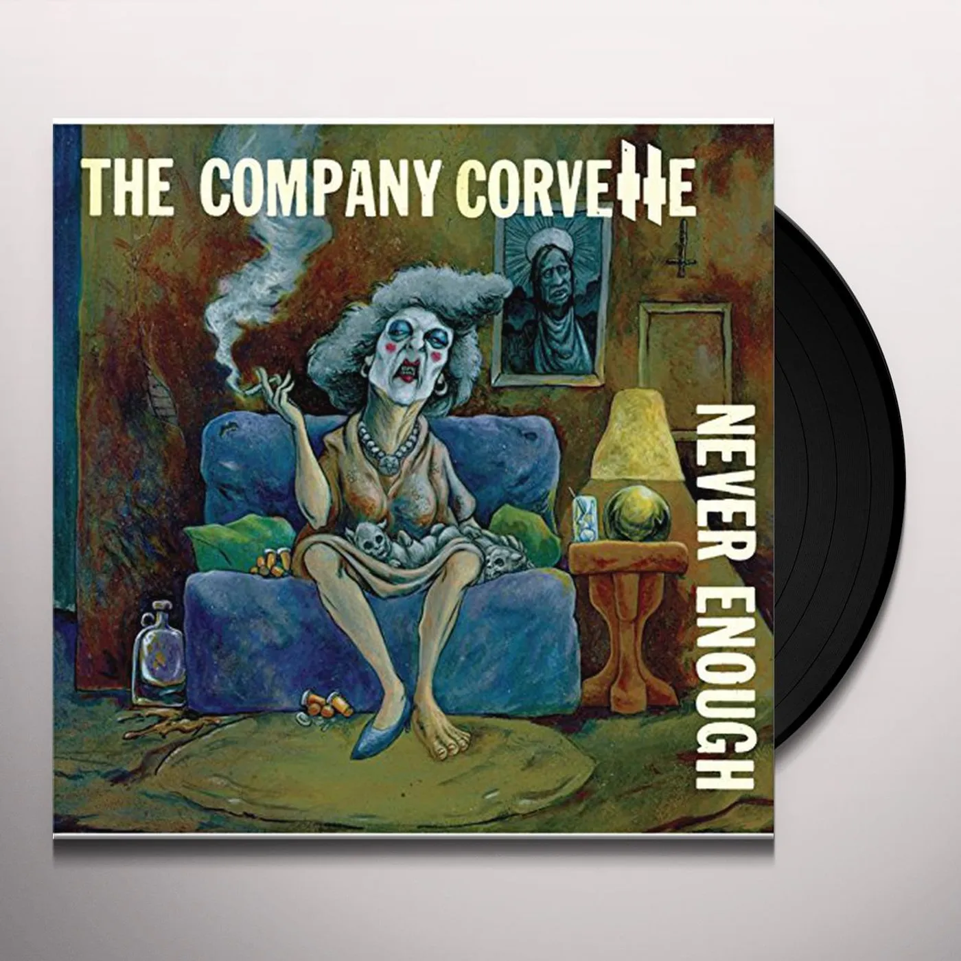 The Company Corvette Never Enough Vinyl Record