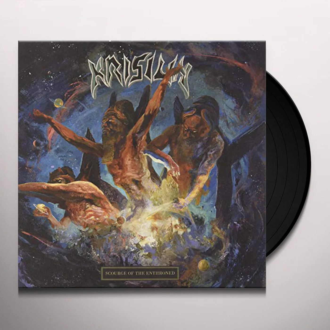 Krisiun Scourge Of The Enthroned Vinyl Record