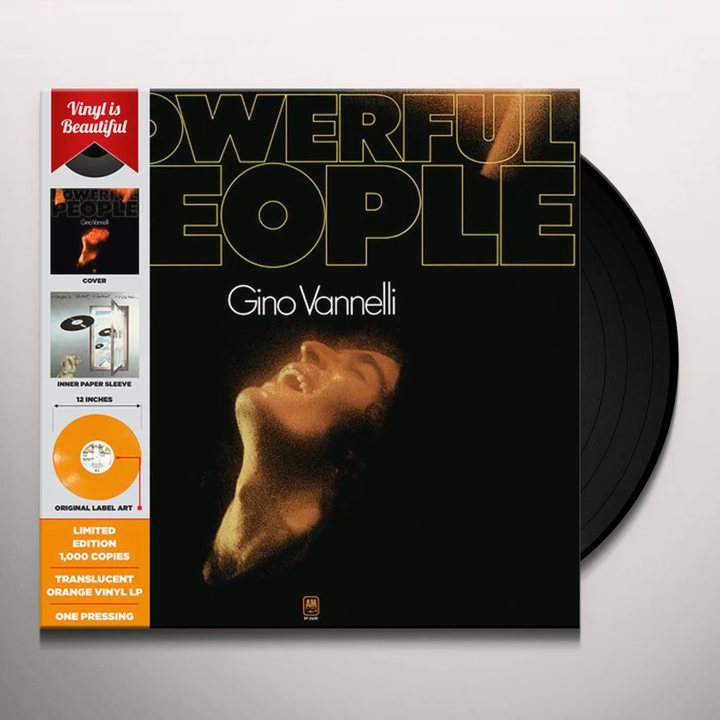 Gino Vannelli POWERFULL PEOPLE Vinyl Record