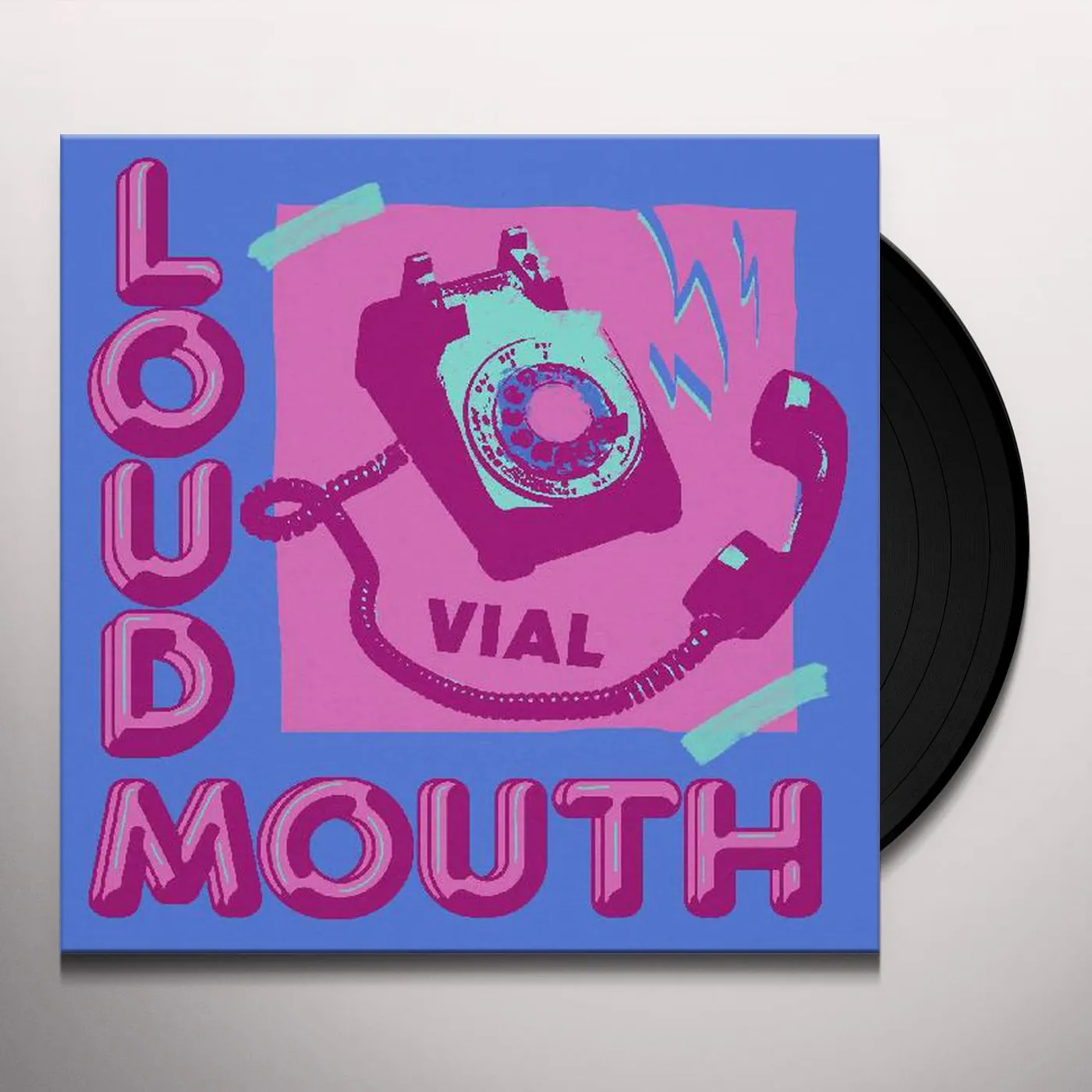 VIAL Loudmouth (Hot Pink And Orchid Splatter Vinyl Record