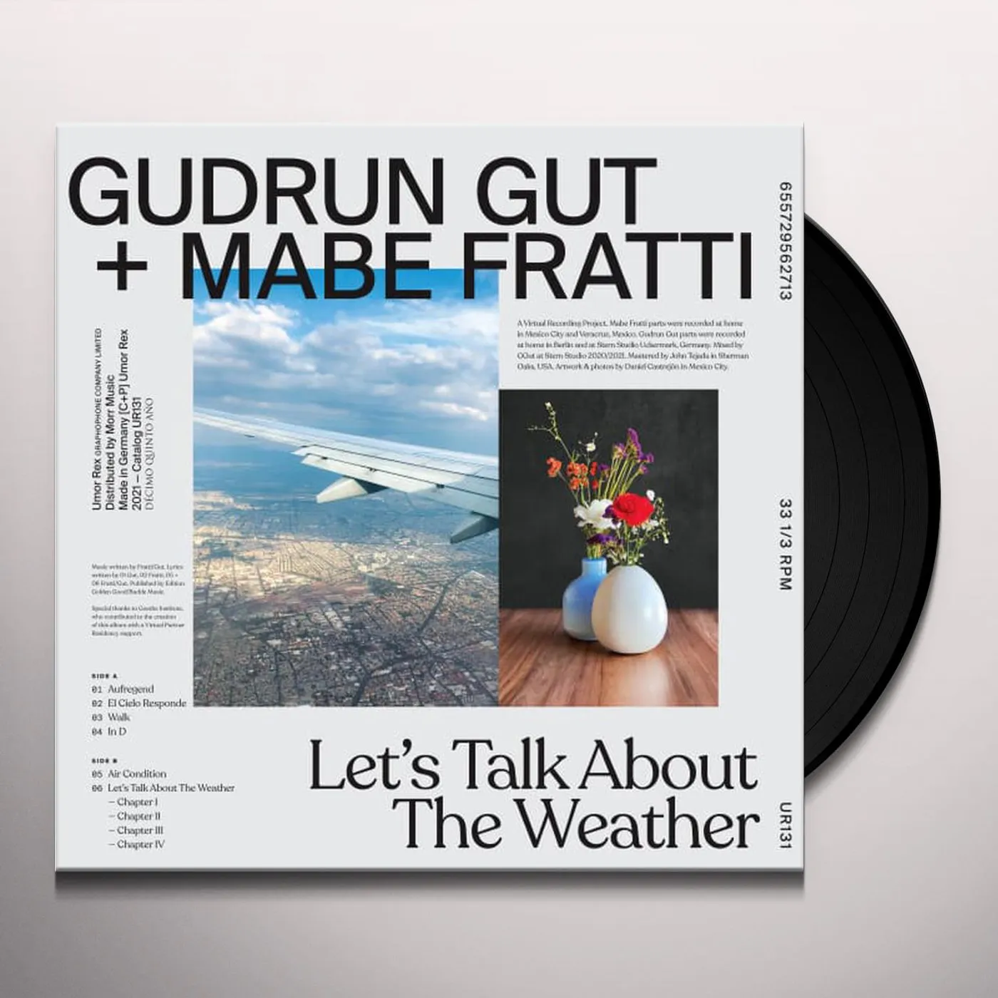 Gudrun Gut / Mabe Fratti Let's Talk About The Weather Vinyl Record