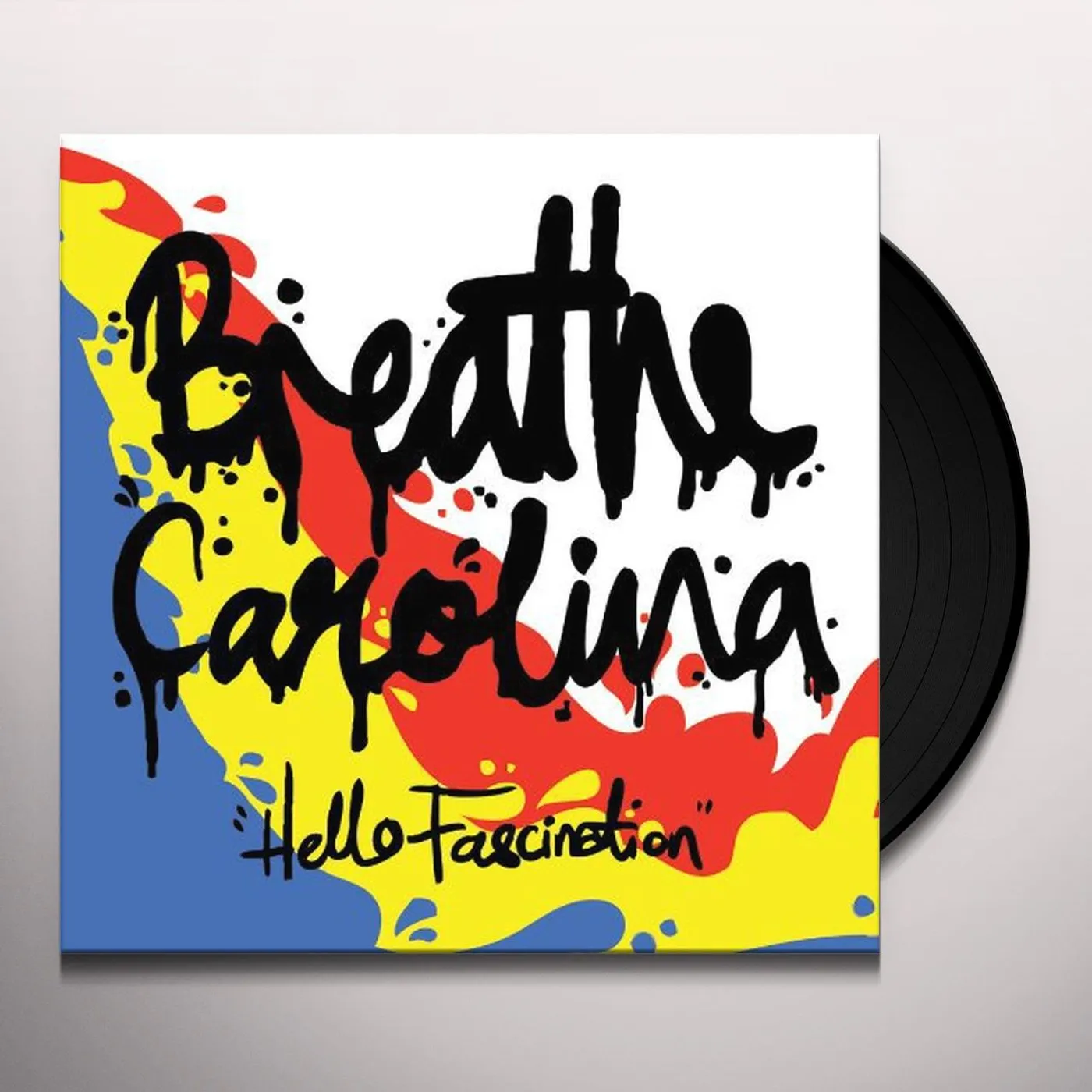BREATHE CAROLINA メンバー全員のサイン入りポスター＆光る