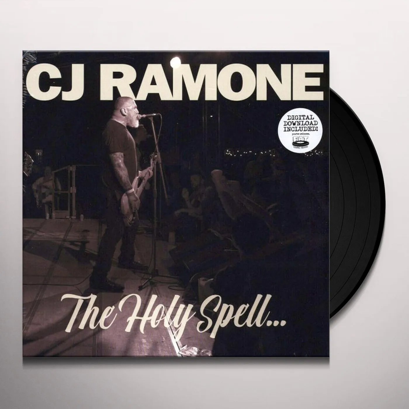 CJ Ramone HOLY SPELL Vinyl Record