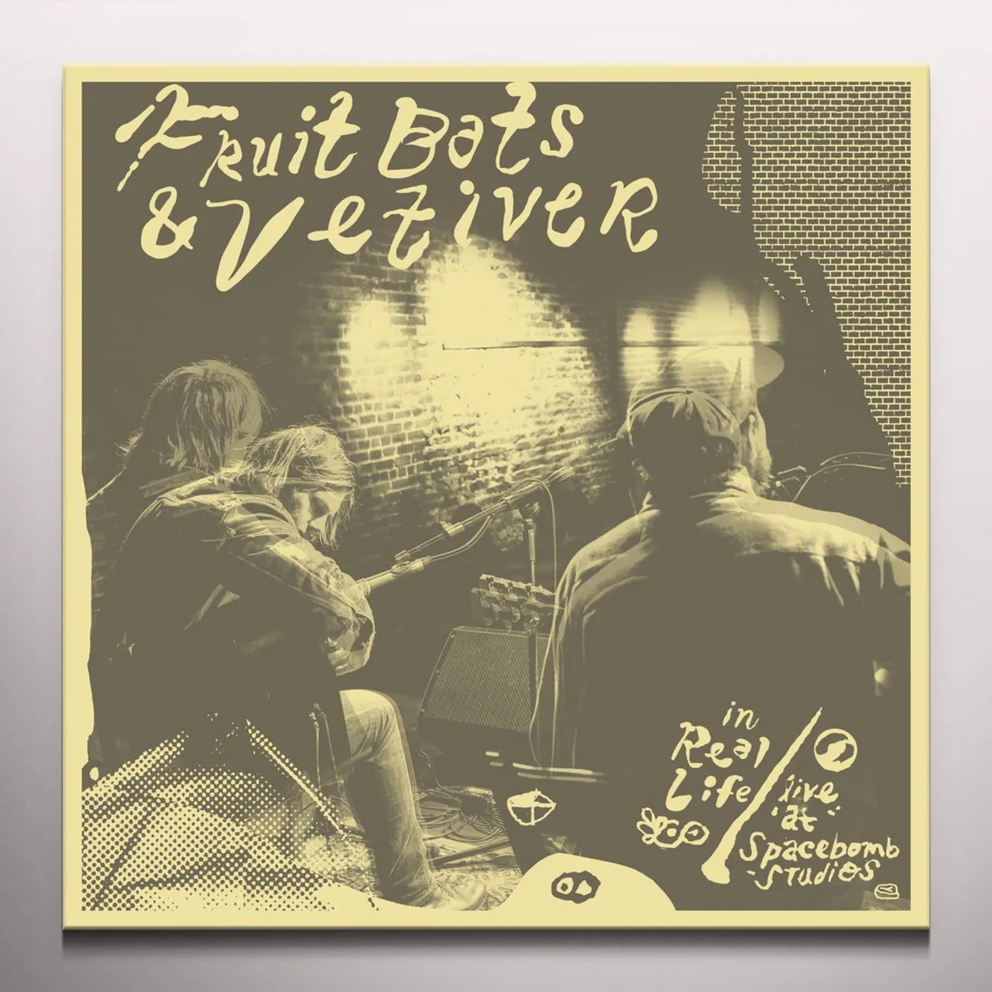 Fruit Bats & Vetiver IN REAL LIFE (LIVE AT SPACEBOMB STUDIOS) Vinyl Record