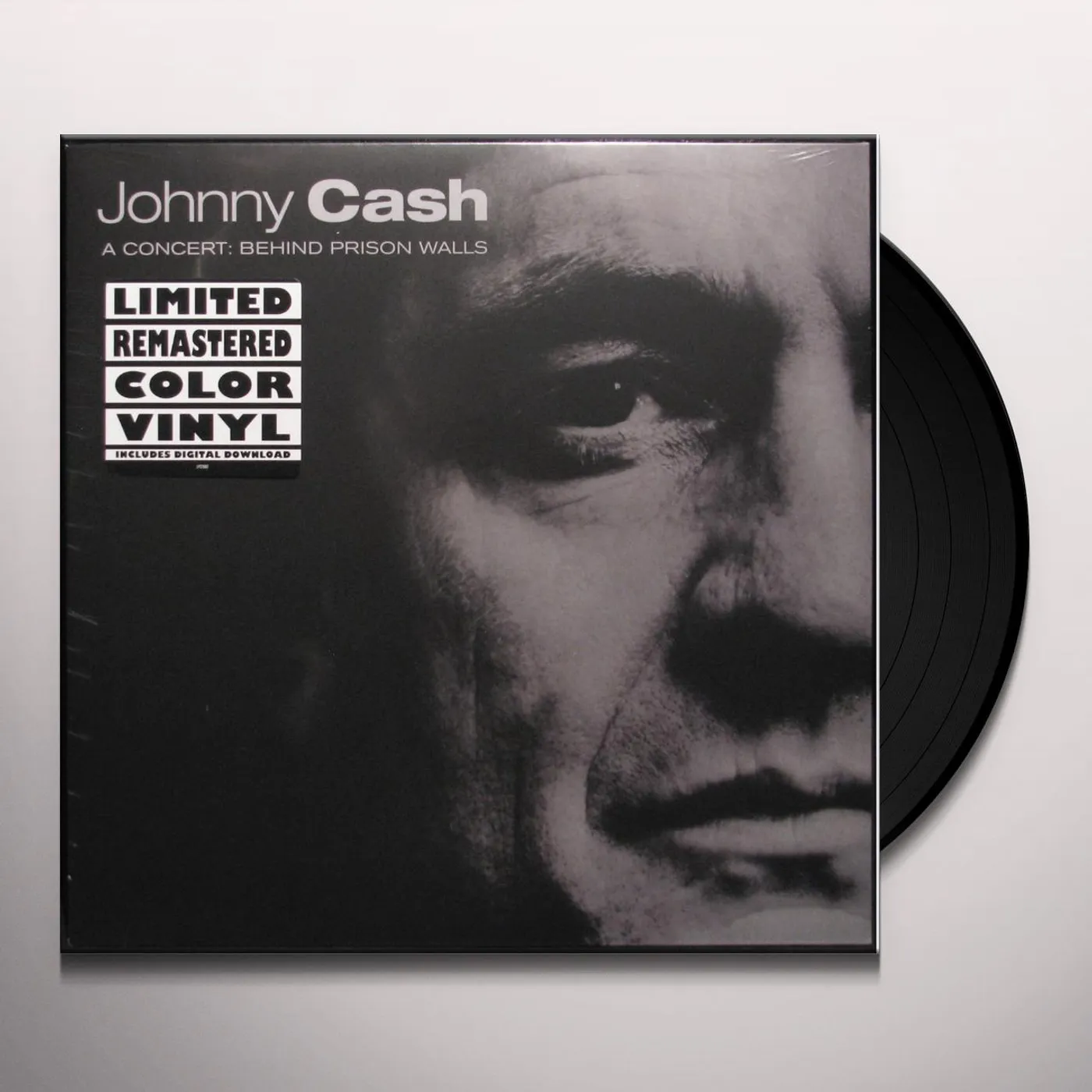 Johnny Cash CONCERT BEHIND PRISON WALLS Vinyl Record
