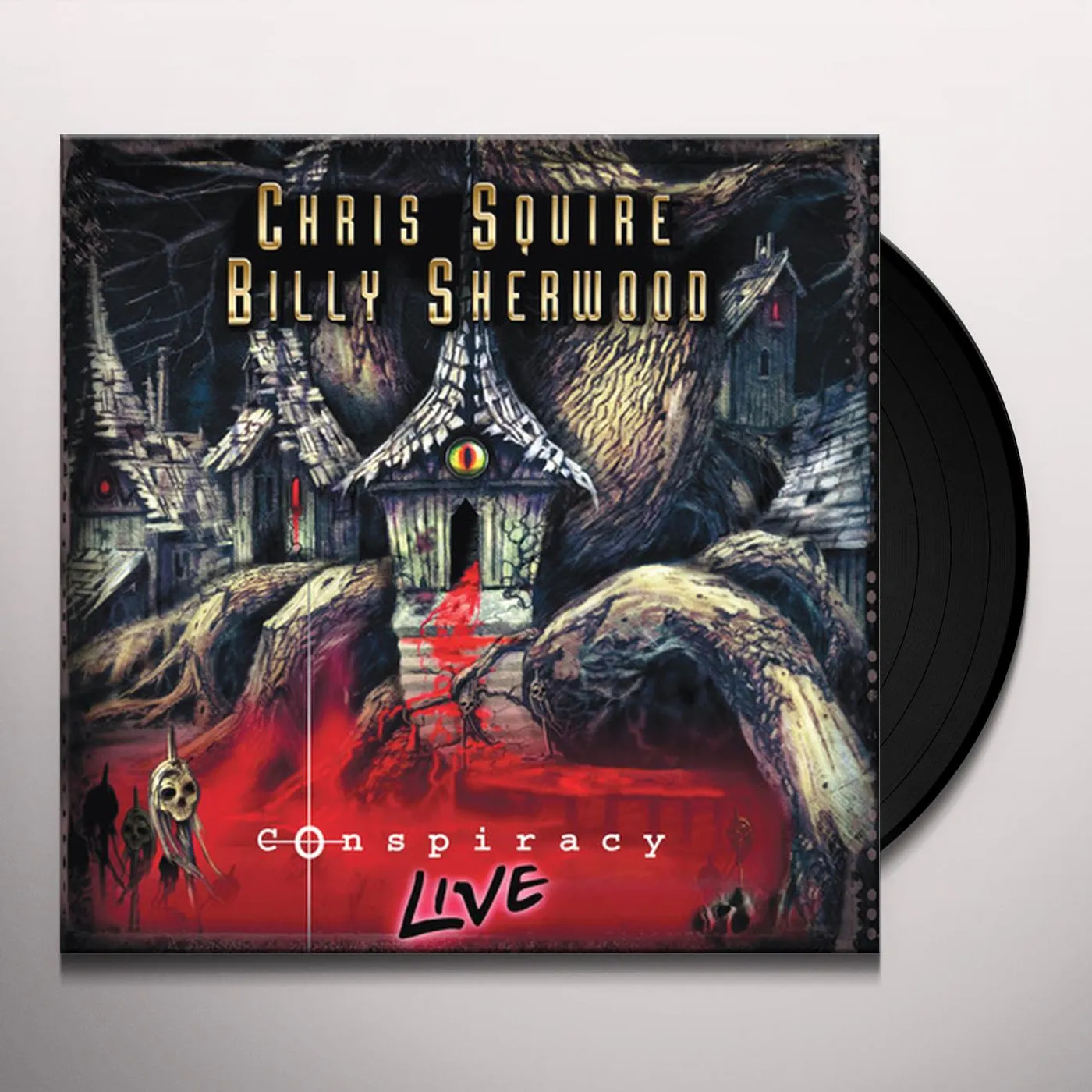 Chris Squire / Billy Sherwood  CONSPIRACY LIVE Vinyl Record
