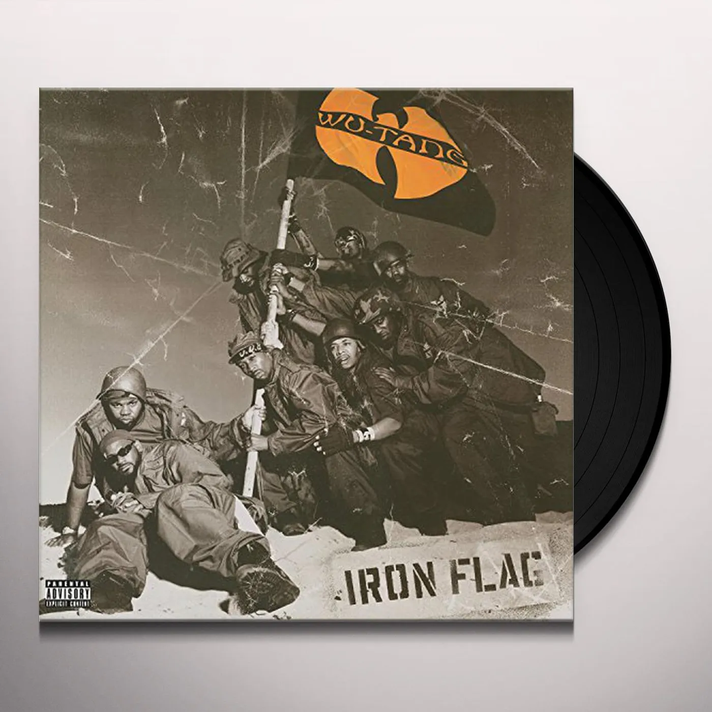 Wu-Tang Clan IRON FLAG Vinyl Record