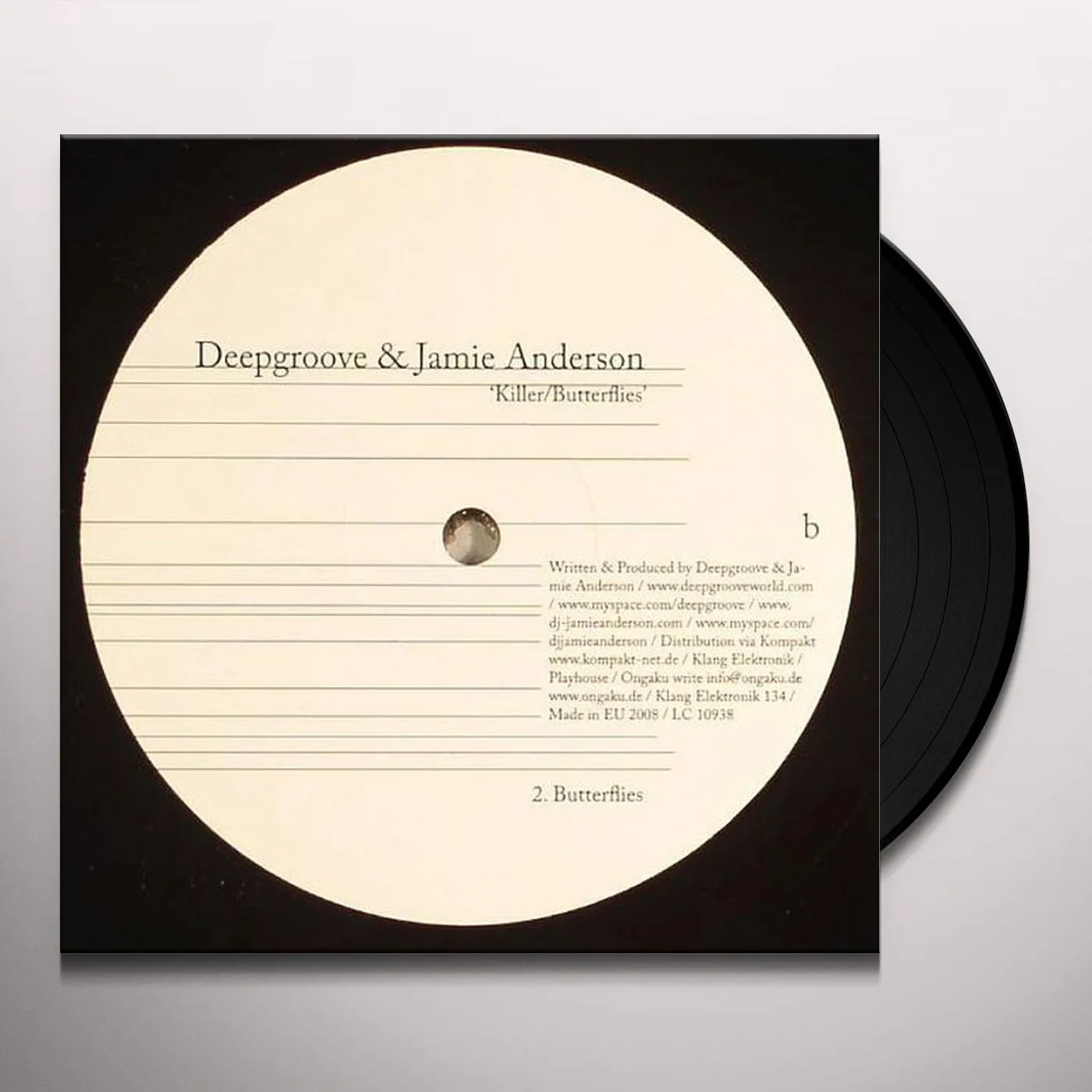 Deepgroove & Jamie Anderson KILLER / BUTTERFLIES Vinyl Record