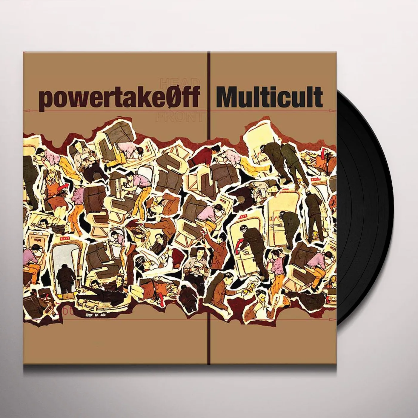 Power Take Off / Multicult  Split Vinyl Record