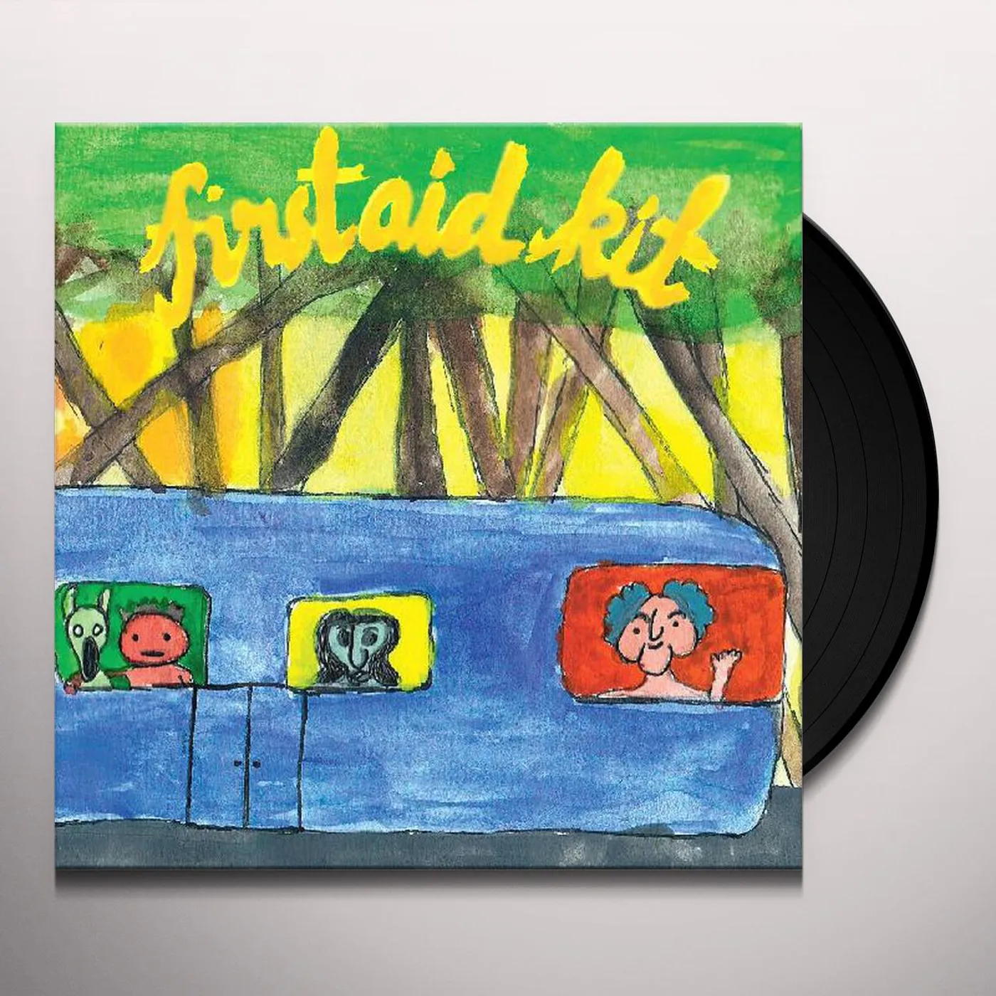 First Aid Kit The Drunken Trees (Limited Edition Yello Vinyl Record