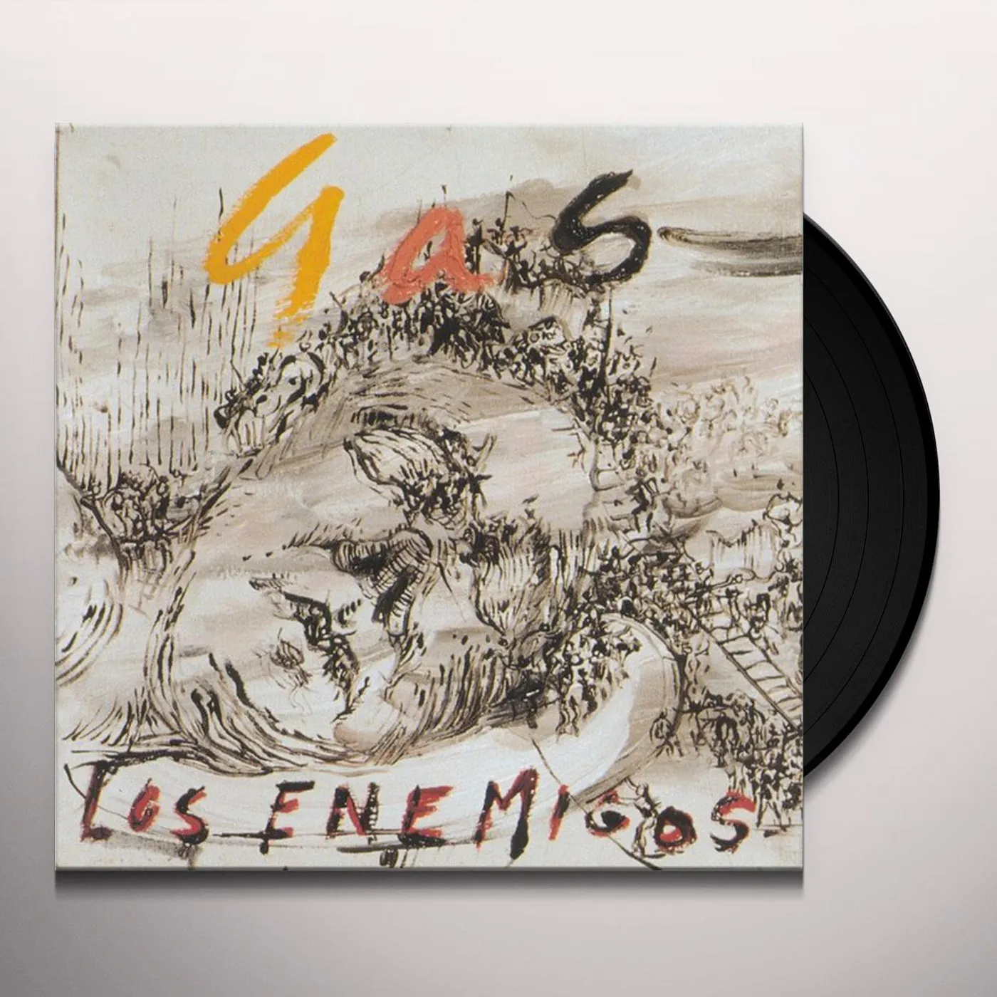 Los Enemigos Gas Vinyl Record