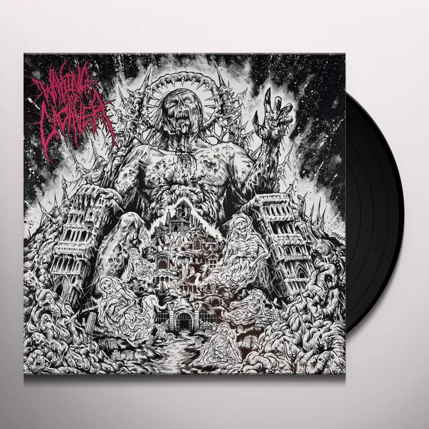 Waking the Cadaver Authority Through Intimidation Vinyl Record