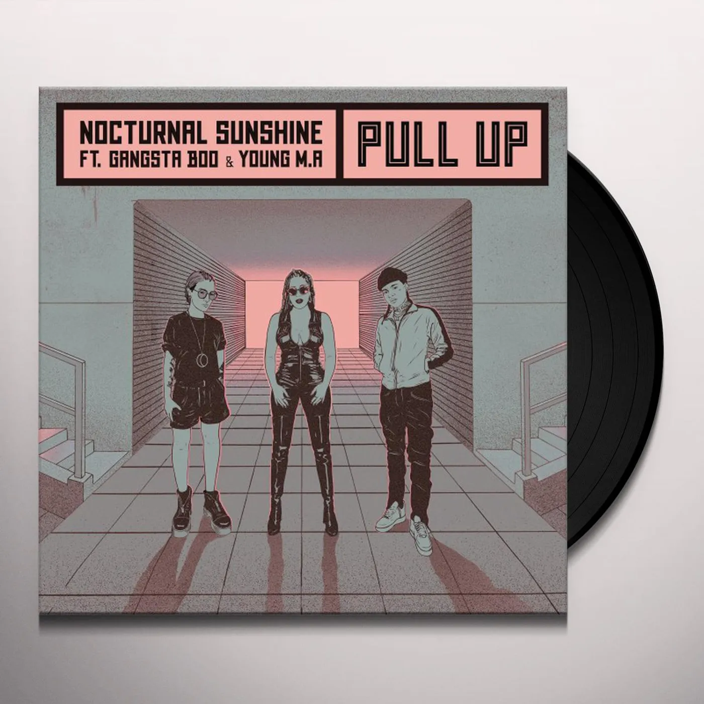 Nocturnal Sunshine / Gangsta Boo / Young M.A. PULL UP Vinyl Record