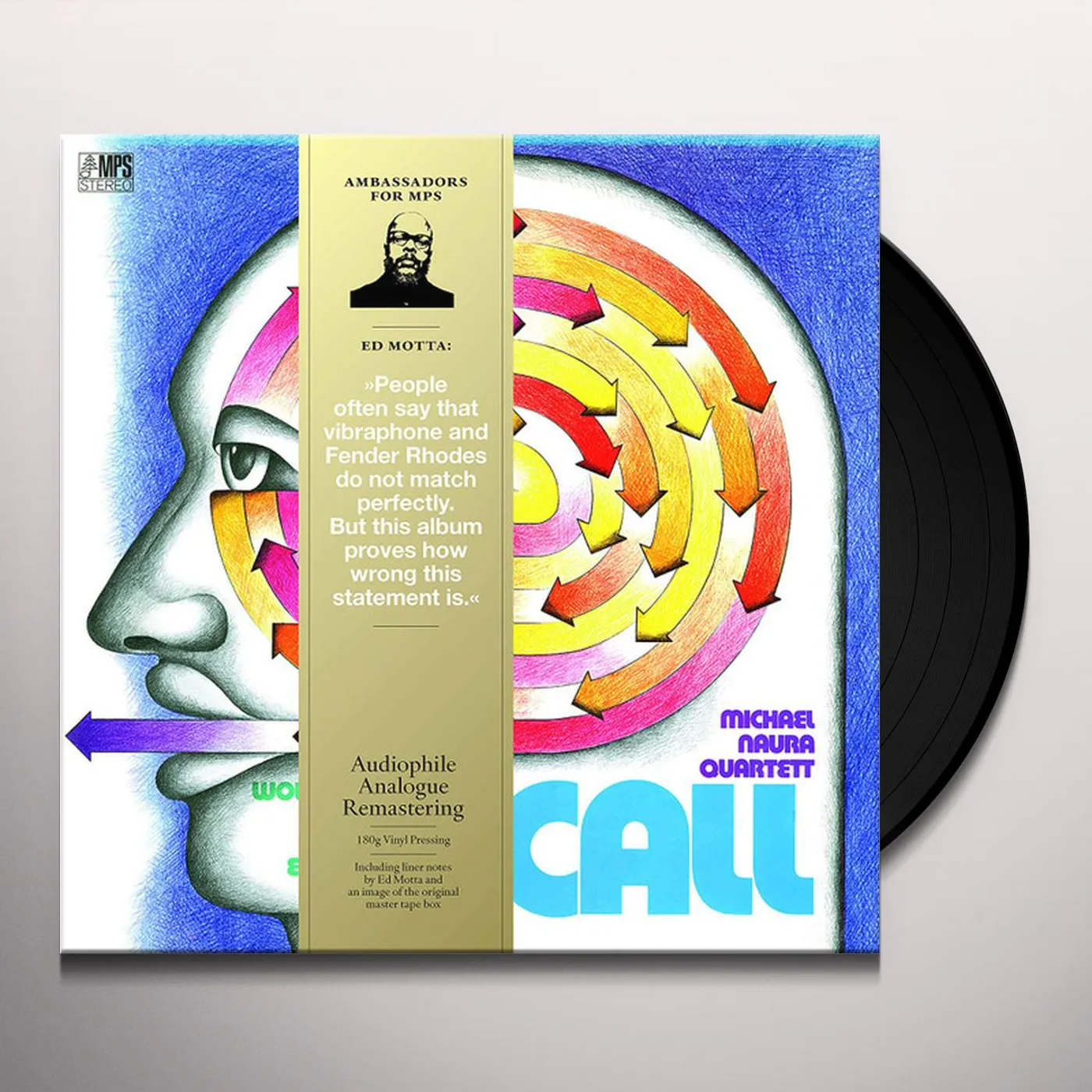 Michael Naura Quartet Call Vinyl Record