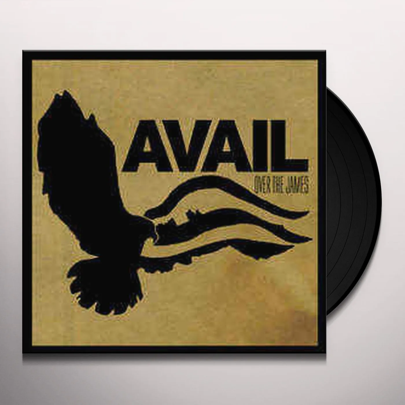 Avail OVER THE JAMES (CLERA YELLOW VINYL) Vinyl Record