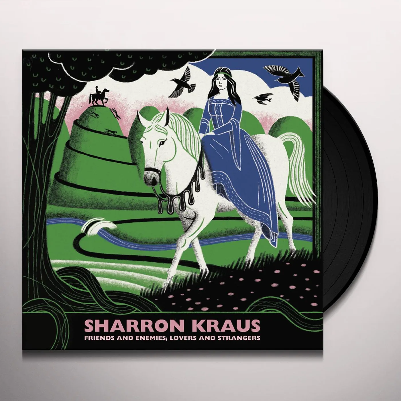 Sharron Kraus FRIENDS AND ENEMIES / LOVERS AND STRANGERS Vinyl Record