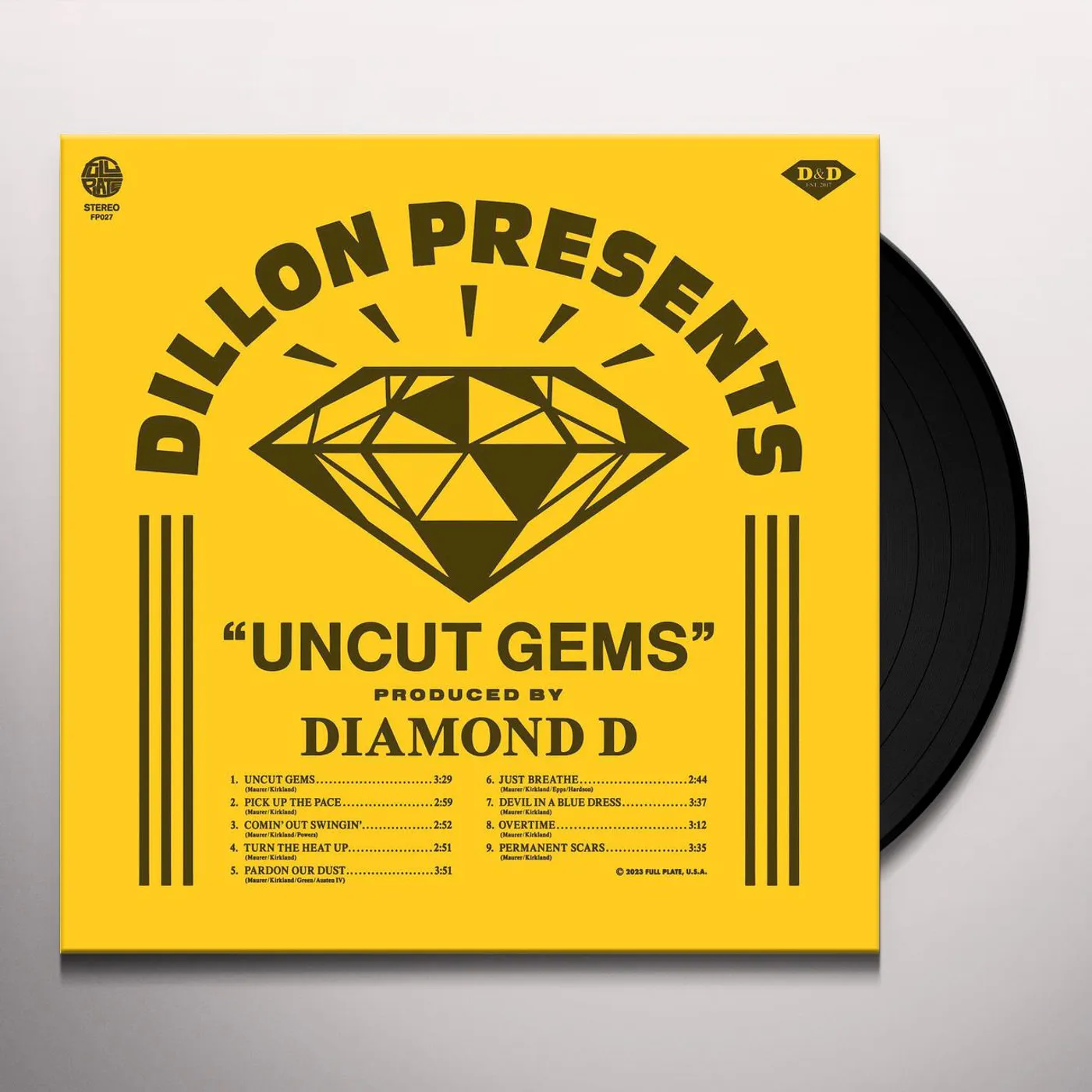 Dillon & Diamond D Uncut Gems Vinyl Record