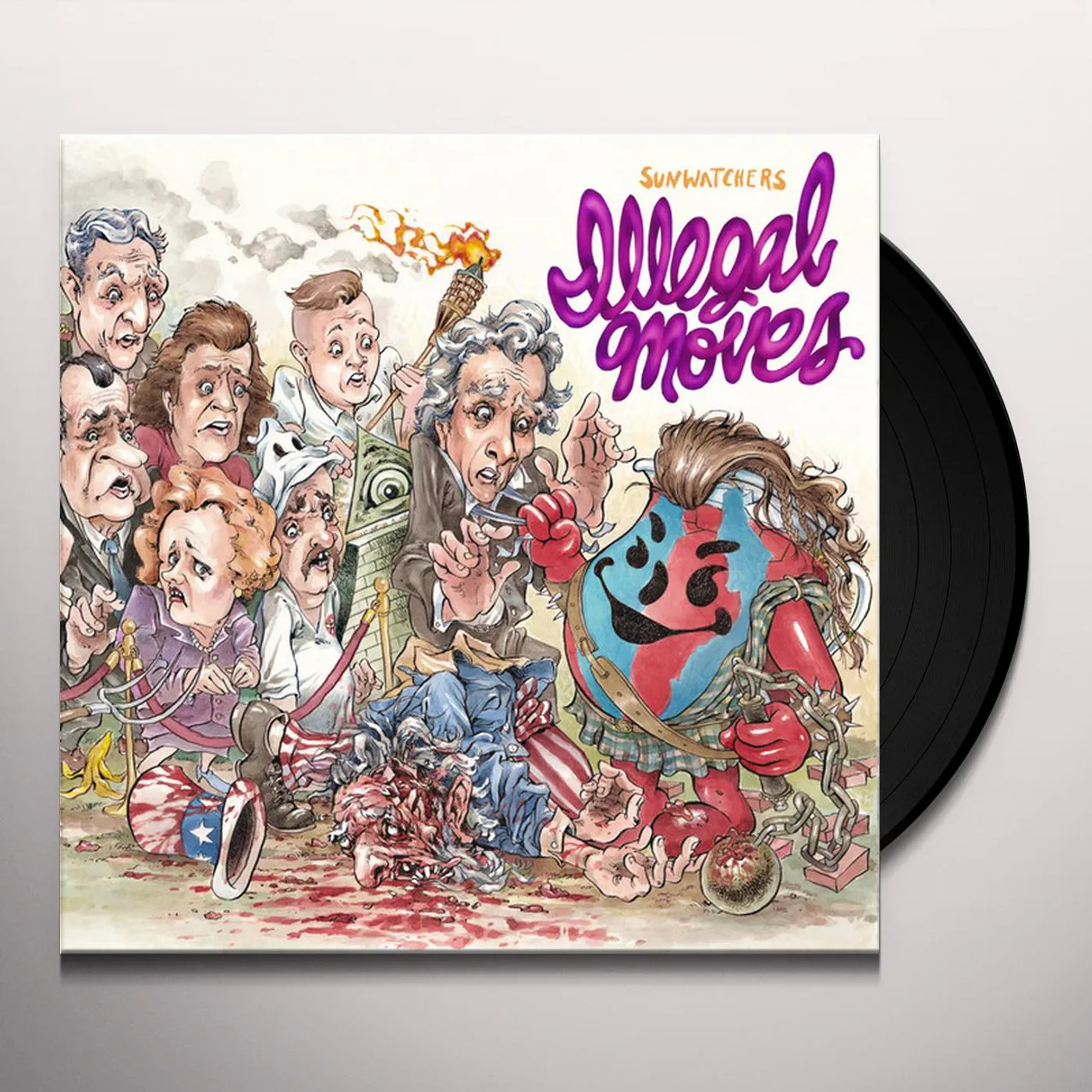 Sunwatchers Illegal Moves Vinyl Record