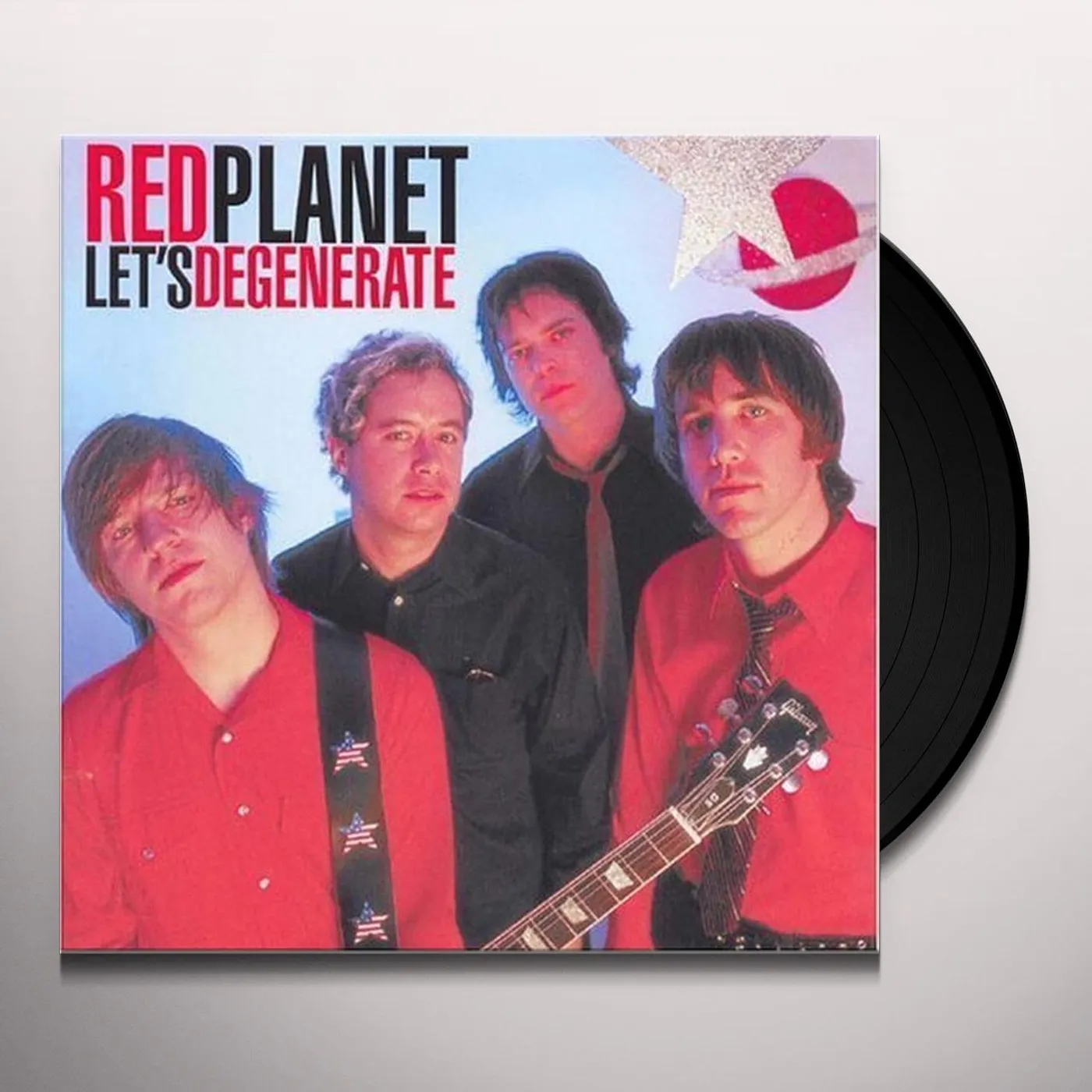 Red Planet Let's Degenerate Vinyl Record