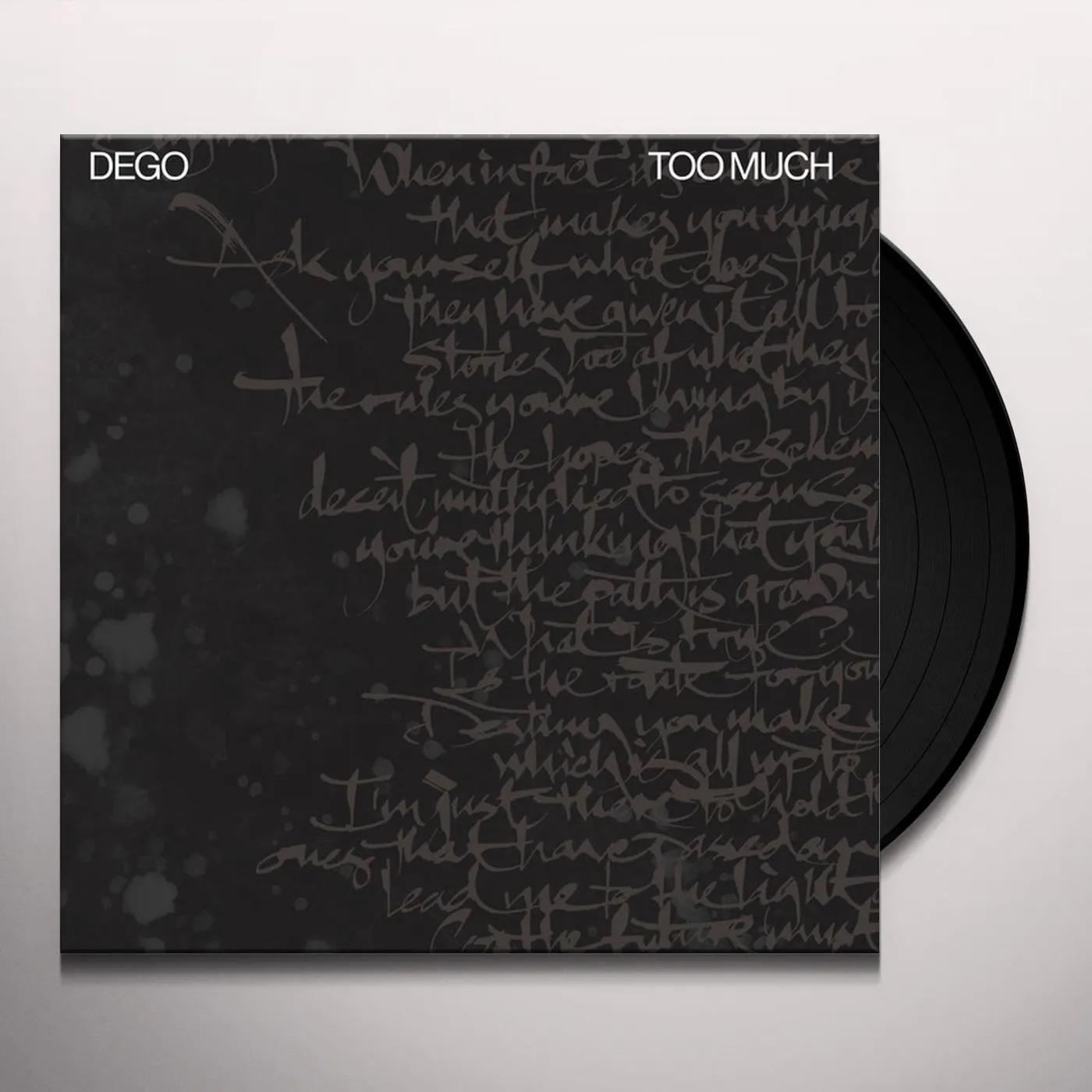 Dego Too Much Vinyl Record