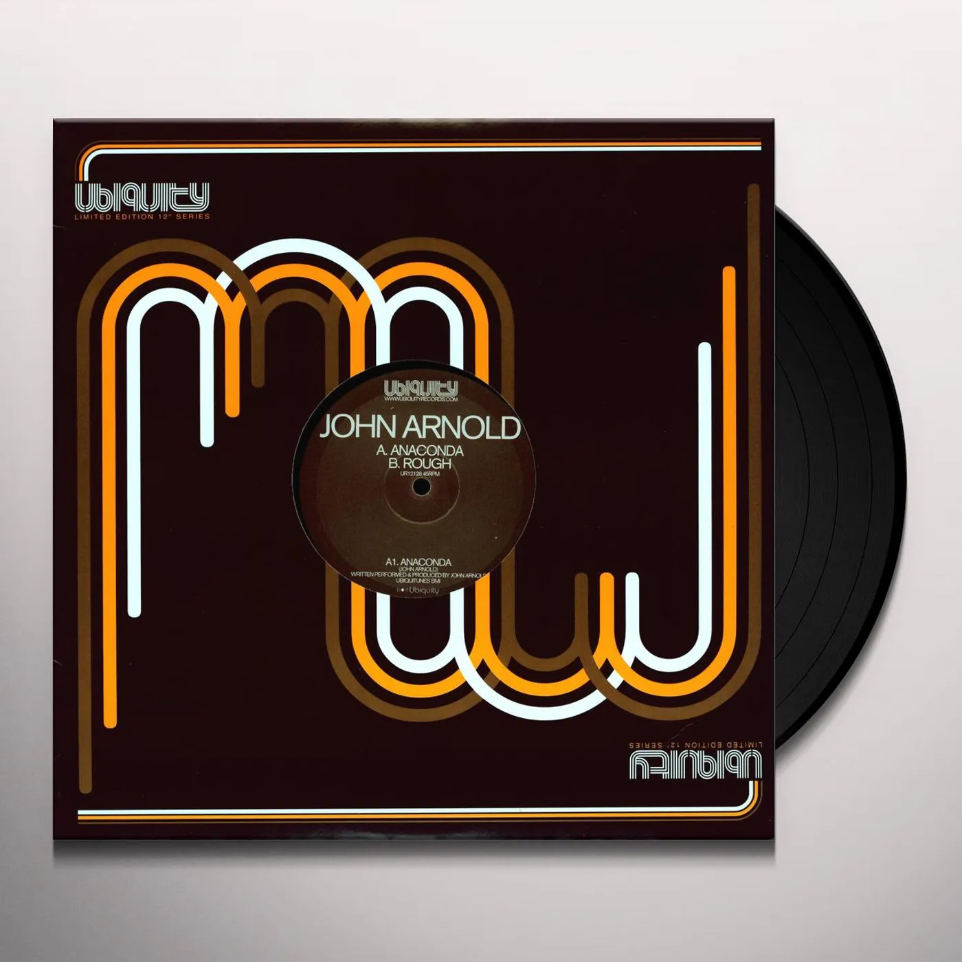 John Arnold ROUGH / ANACONDA (SINGLE) Vinyl Record