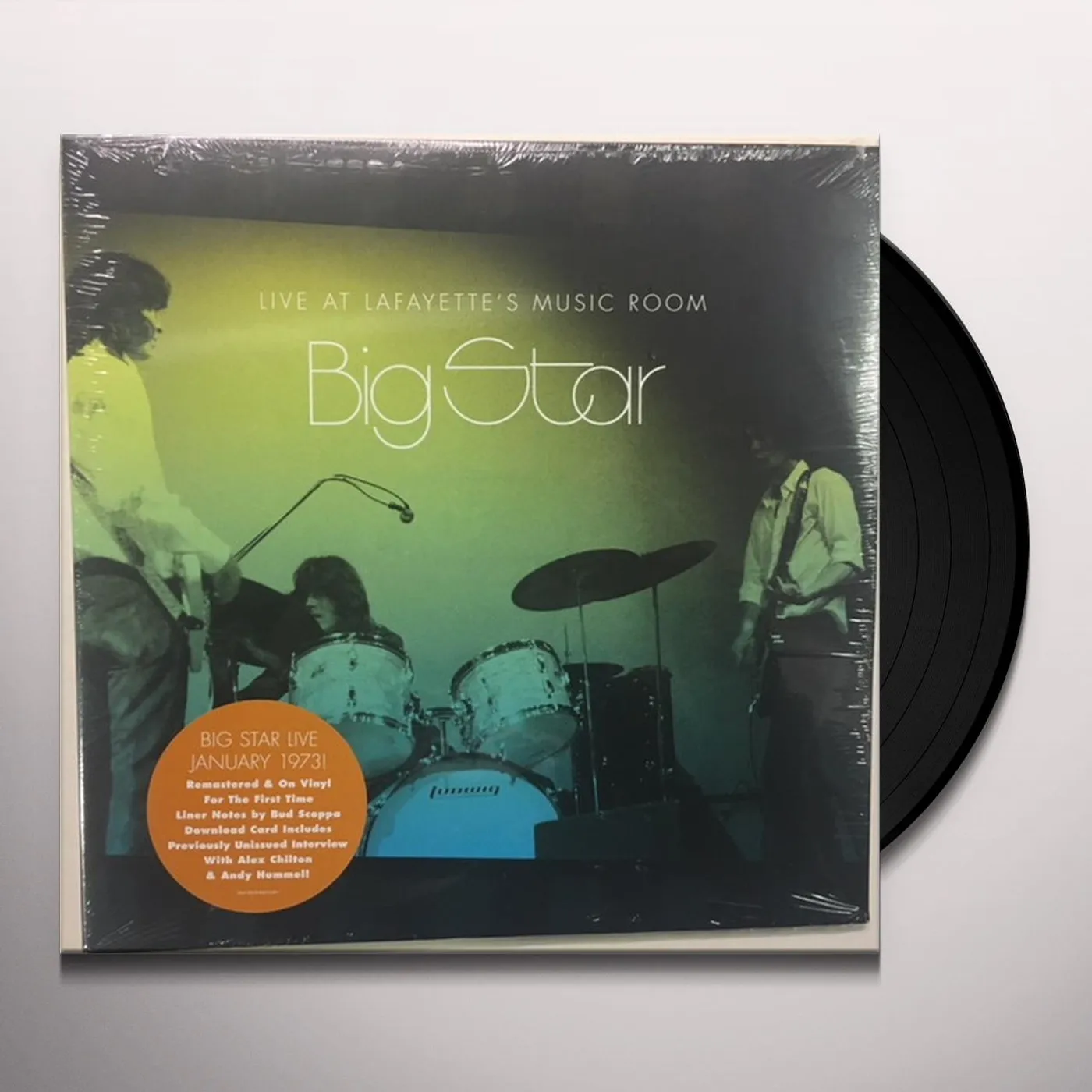 Big Star LIVE AT LAFAYETTE'S MUSIC ROOM-MEMPHIS TN Vinyl Record