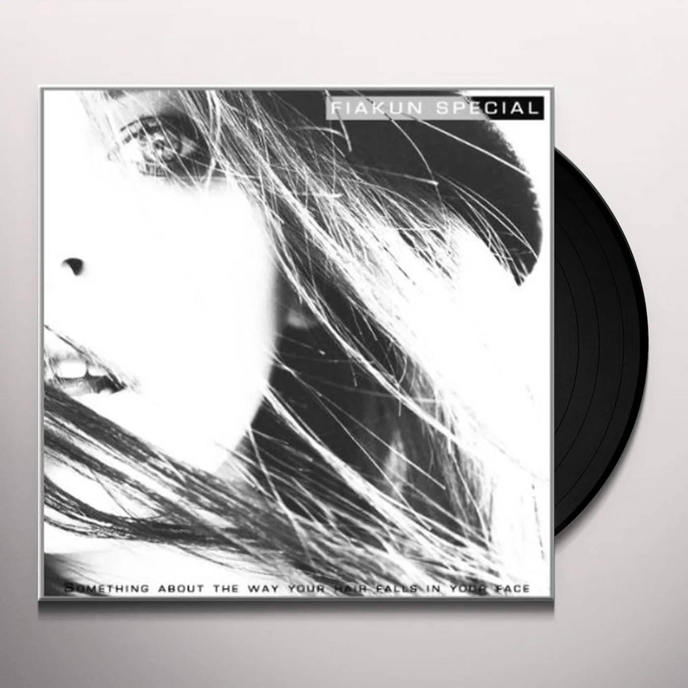 Fiakun Team SOMETHING ABOUT THE WAY YOUR HAIR FALLS IN YOUR Vinyl Record
