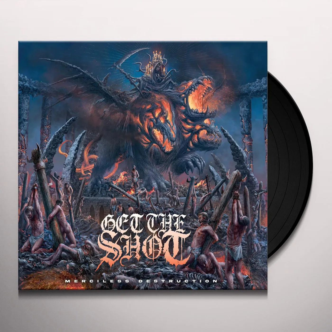 Get The Shot MERCILESS DESTRUCTION Vinyl Record