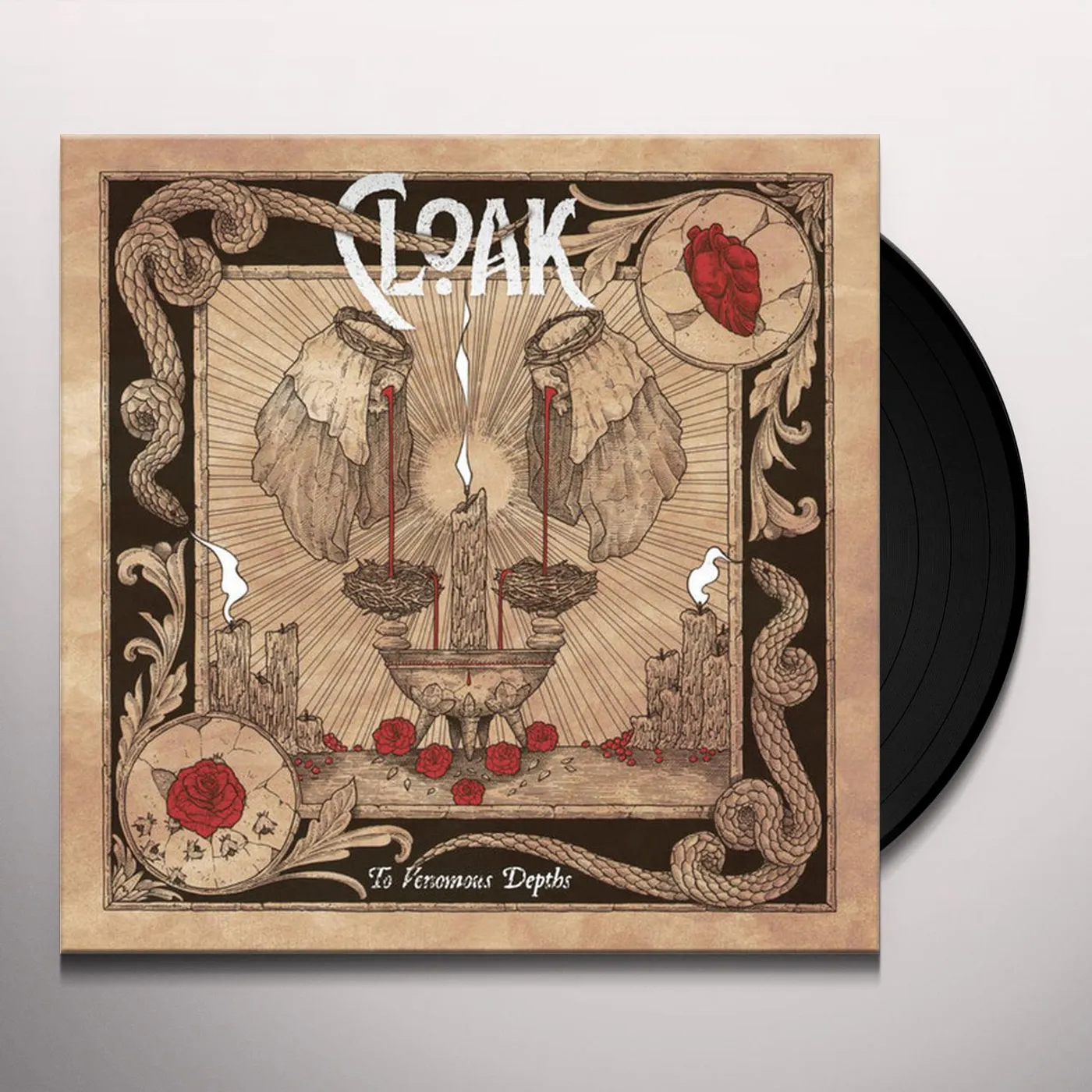 Cloak TO VENOMOUS DEPTHS (LTD/GATEFOLD/2LP/NEW ARTWORK) Vinyl Record