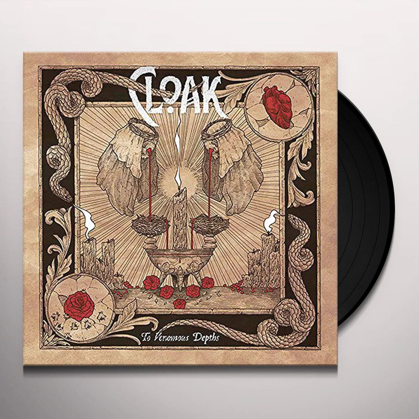 Cloak TO VENEMOUS DEPTHS Vinyl Record