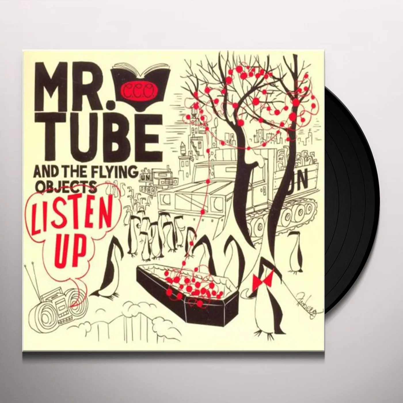 Mr. Tube and the Flying Objects Listen Up Vinyl Record