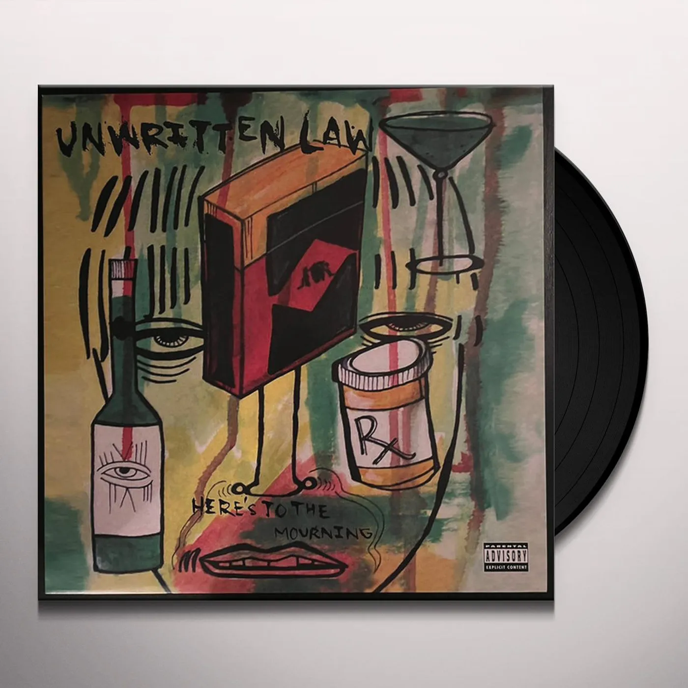 Unwritten Law HERE'S TO THE MOURNING (TRANSLUCENT GREEN VINYL/180G) Vinyl Record