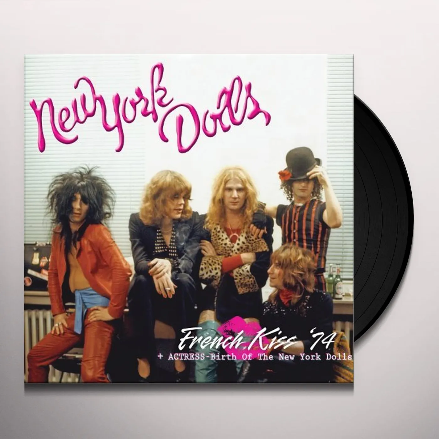 New York Dolls FRENCH KISS '74 + ACTRESS - BIRTH OF THE NEW YORK Vinyl Record