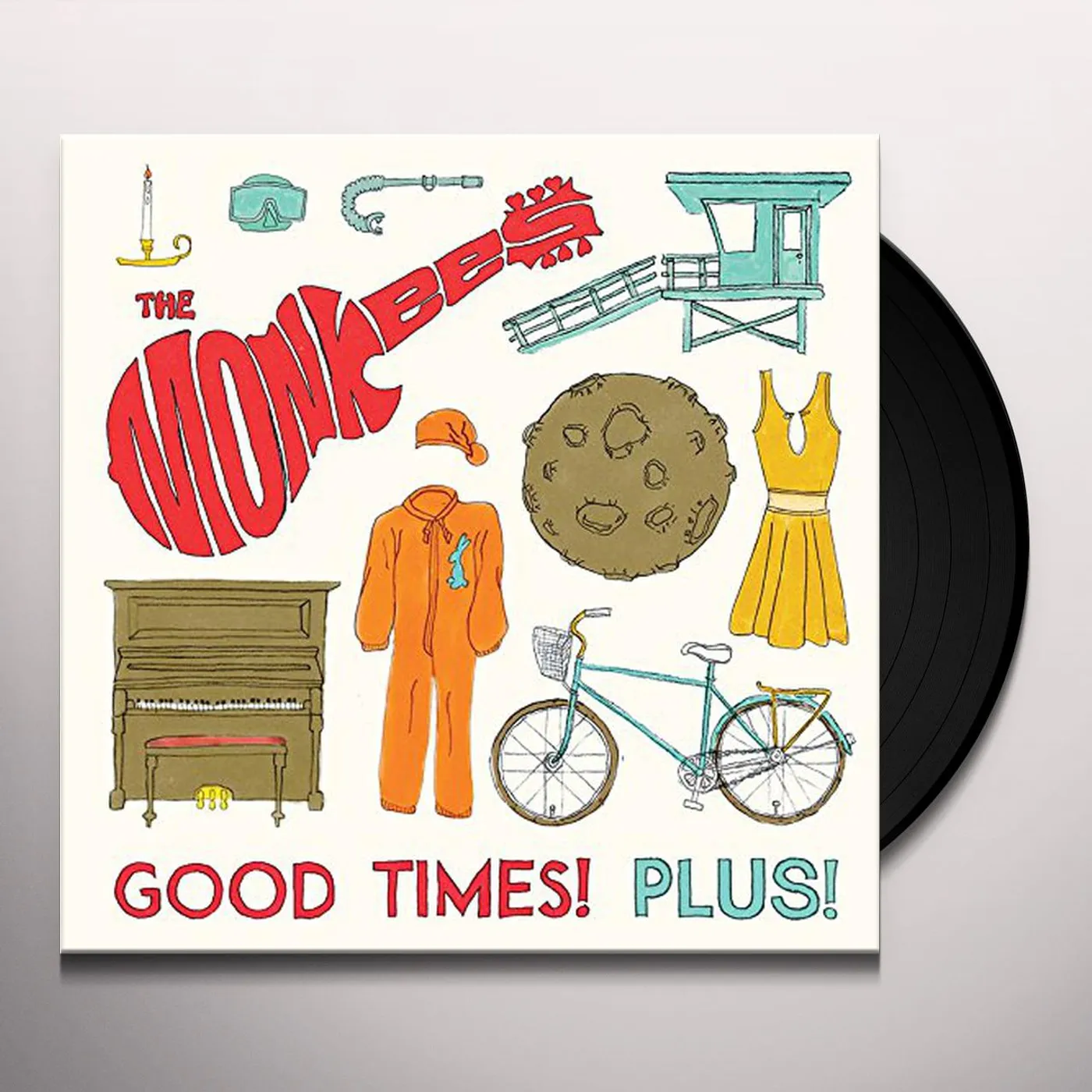 The Monkees GOOD TIMES PLUS Vinyl Record