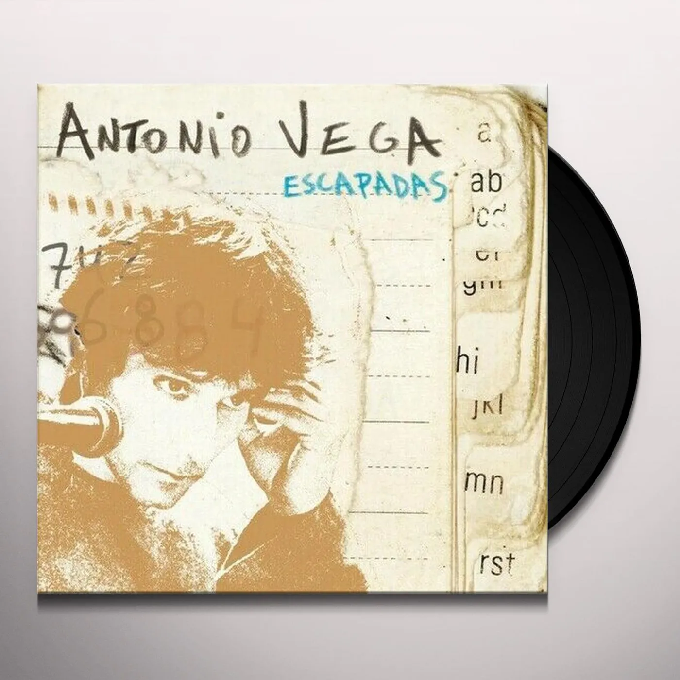 Antonio Vega Escapadas Vinyl Record