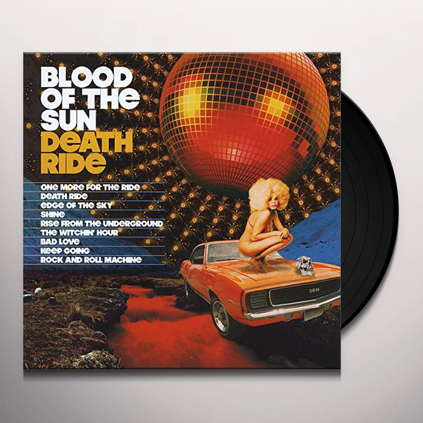 Blood of the Sun Death Ride Vinyl Record