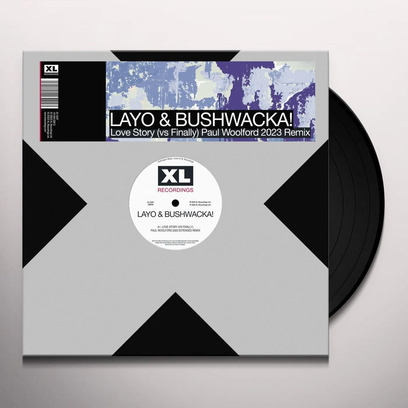 Layo & Bushwacka! LOVE STORY (PAUL WOOLFORD RADIO REMIX) Vinyl Record